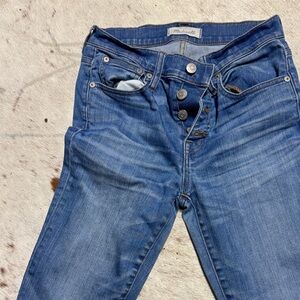 Madewell High Rise Classic Blue Jeans